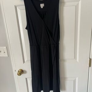 Elegant Black Sleeveless Dress